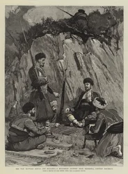 セルビアとブルガリアの戦争、東ルーメリアのヘルマンリ近くのブルガリアの前哨基地